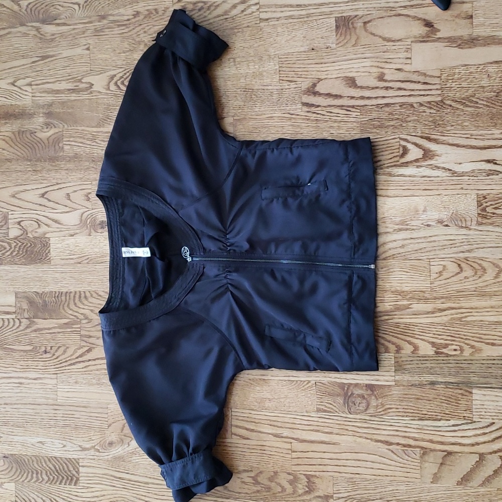 (S) Lorna Jane Life Statement Sleeves Loose Fit Blazer Unique